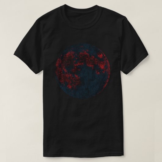 月 Tシャツ (デザイン正面)