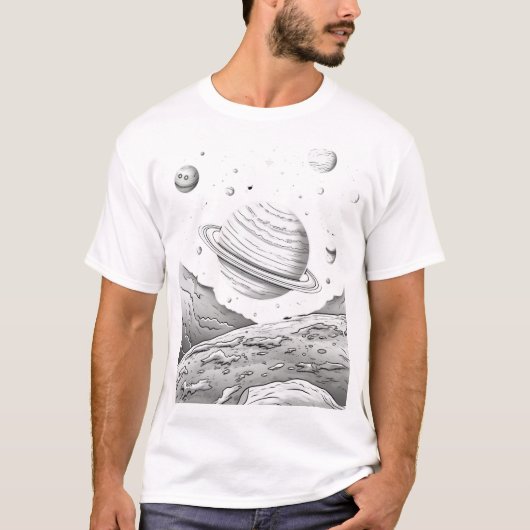月 Tシャツ (正面)