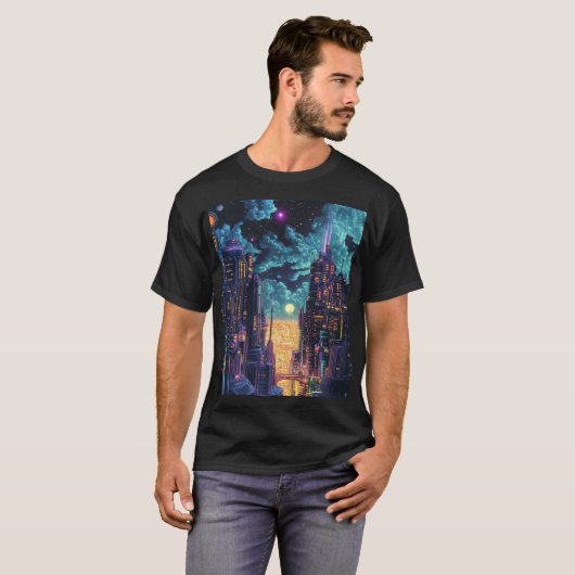 月 Tシャツ (正面フル)