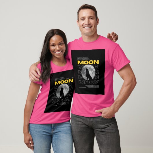 月 Tシャツ (ユニセックス)