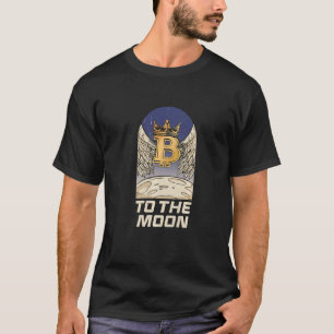 月Btc暗号通貨方式へのビットコイン資金 Tシャツ