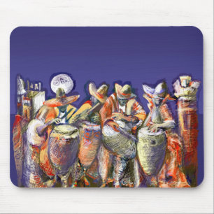 **月Candombe ** マウスパッド