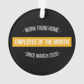 月IIの在宅勤務 オーナメント (裏面)