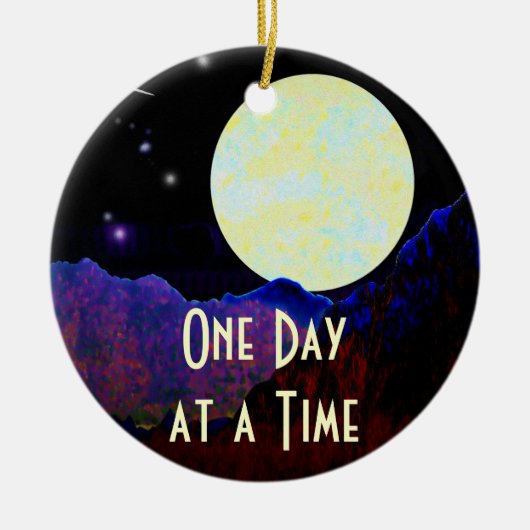 月ODATの谷 セラミックオーナメント (正面)