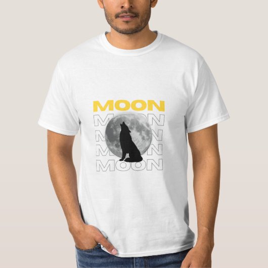 月Tシャツ Tシャツ (正面)