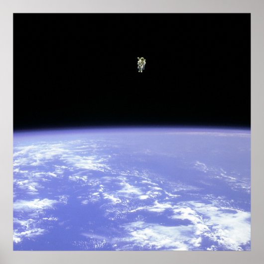 有人製造ユニットを使用した宇宙 ポスター (正面)