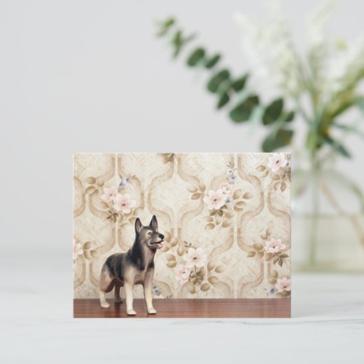 有償犬 ポストカード (スタンド正面)