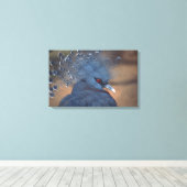 有冠の鳩 キャンバスプリント (インサイチュ (ウッドフロア))