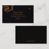 有刺線フラクタル名刺 名刺 (正面/裏面)