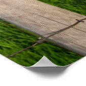 有刺鉄柵ポスト ポスター (角)