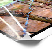 有刺鉄柵 フォトプリント            (角)