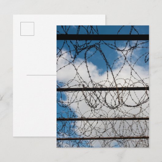 有刺鉄柵 ポストカード (正面/裏面)