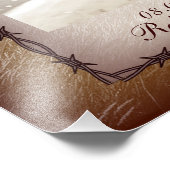 有刺鉄洋式の田舎結婚式 フォトプリント            (角)