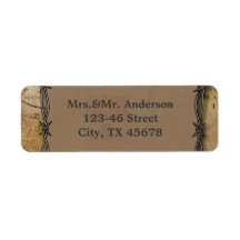 有刺鉄洋式の田舎結婚式