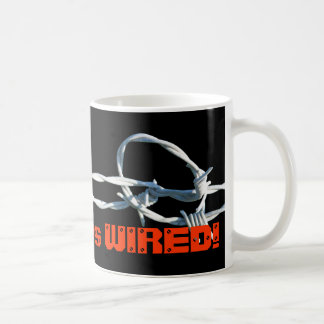 有刺鉄線のマグ コーヒーマグカップ