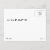 有刺鉄線カントリーハート葉書 ポストカード (裏面)