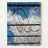 有刺鉄線フェンス プランナー手帳 (裏面)