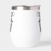 有刺鉄線包まれたモノグラムの馬蹄形 (左面)