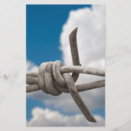 有刺鉄線 チラシ (正面)