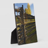 有刺鉄線 フォトプラーク (側面)