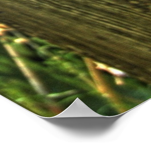 有刺鉄線 ポスター (角)