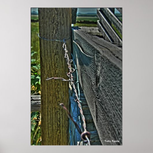 有刺鉄線 ポスター (正面)