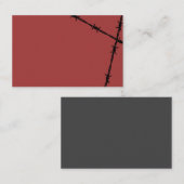 有刺鉄線 名刺 (正面/裏面)