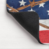 有刺鉄線(旗) マウスパッド (コーナー)