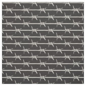 有刺鉄線（黒）  ファブリック (見本)