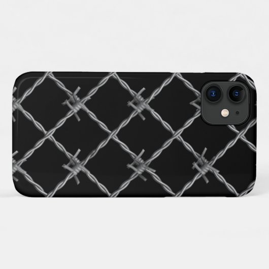 有刺鉄線 Case-Mate iPhoneケース (裏面(横))