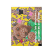 有効なメモを取らない私は熊を送信する ノートパッド (回転)