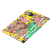 有効なメモを取らない私は熊を送信する ノートパッド (アングル)