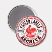 有効なラベルのアーカイブ マグネット (正面/裏面)