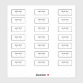 有効期限の前に日付最高ののステッカーを使用する シール (シート)
