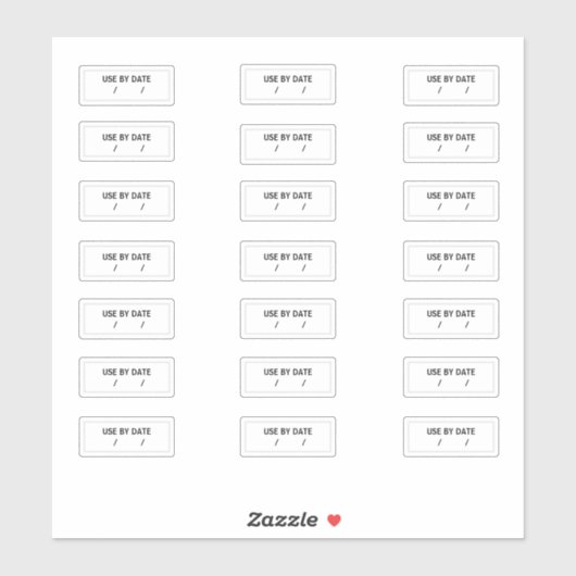 有効期限の前に日付最高ののステッカーを使用する シール (シート)