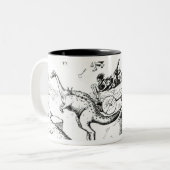 有史以前ののぞき見1894年 ツートーンマグカップ (正面左)