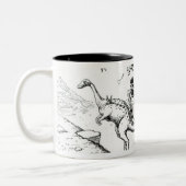 有史以前ののぞき見1894年 ツートーンマグカップ (左)