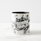 有史以前ののぞき見1894年 ツートーンマグカップ (中央)