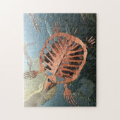 有史以前のカメの骨 ジグソーパズル (縦)