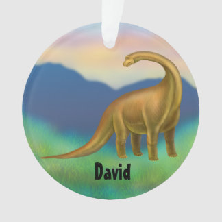 有史以前のブラキオサウルスの恐竜のオーナメント オーナメント