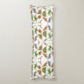 有史以前の恐竜のPaleoの恋人の抱き枕 ボディピロー (裏面 (縦))