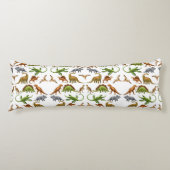 有史以前の恐竜のPaleoの恋人の抱き枕 ボディピロー (正面)