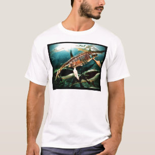 有史以前の水中海の創造物-ネス湖 Tシャツ