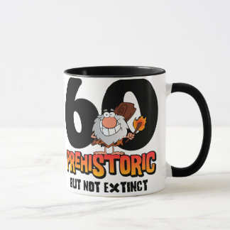 有史以前の第60誕生日 マグカップ