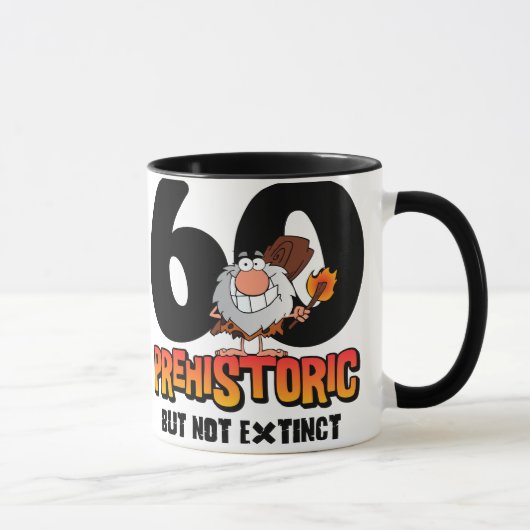 有史以前の第60誕生日 マグカップ (右)
