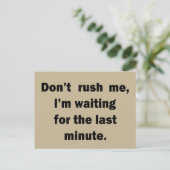 有名なおもしろい皮肉引用文 ポストカード (スタンド正面)