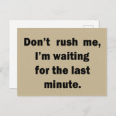 有名なおもしろい皮肉引用文 ポストカード (正面/裏面)