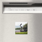 有名なびくサバンナの婦人 マグネット (インサイチュ (食洗機))