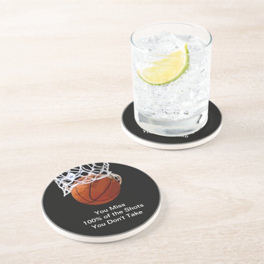 有名なやる気を起こさせる引用文 コースター (側面)