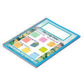 有名なを絵を描付箋すカラフル ノートブック (左側)